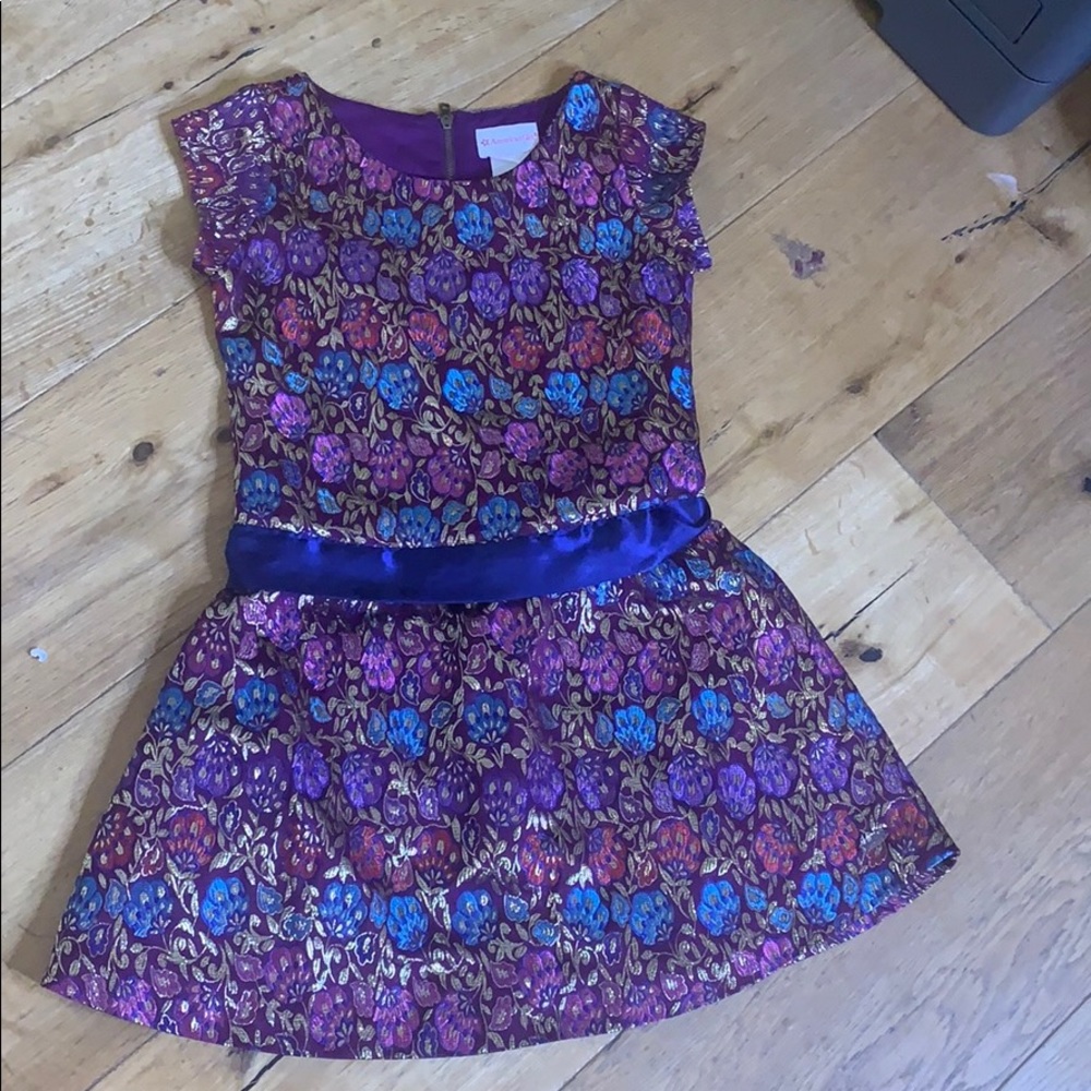 American Girl store brand holiday dress for girls